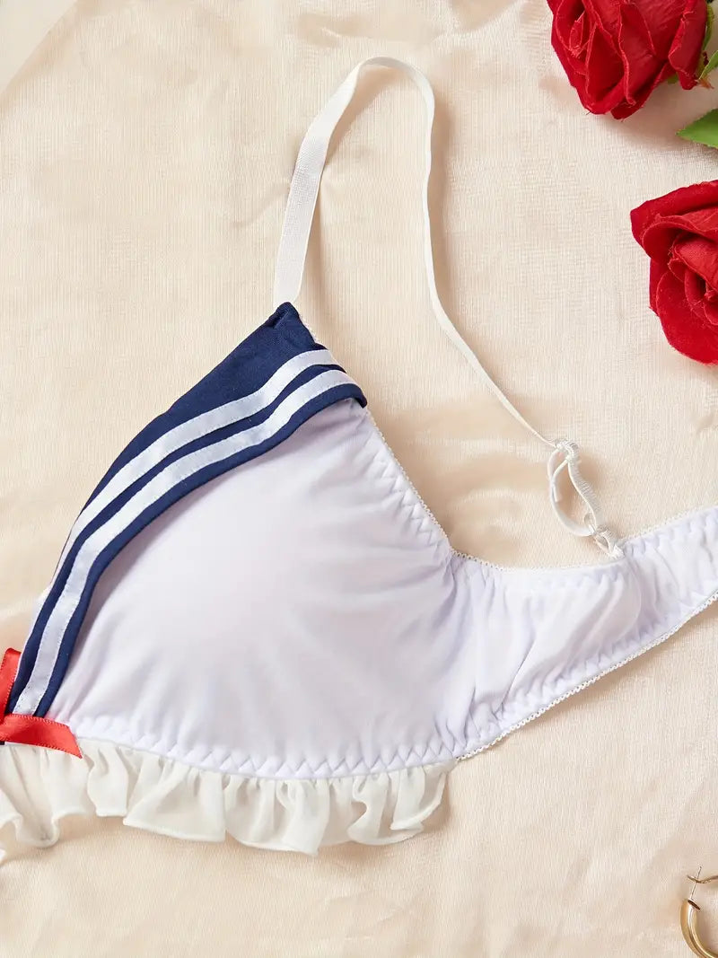NAUTICAL INSPIRED LINGERIE SET