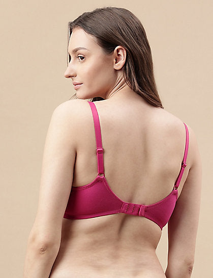 COTTON MIX PADDED BRA