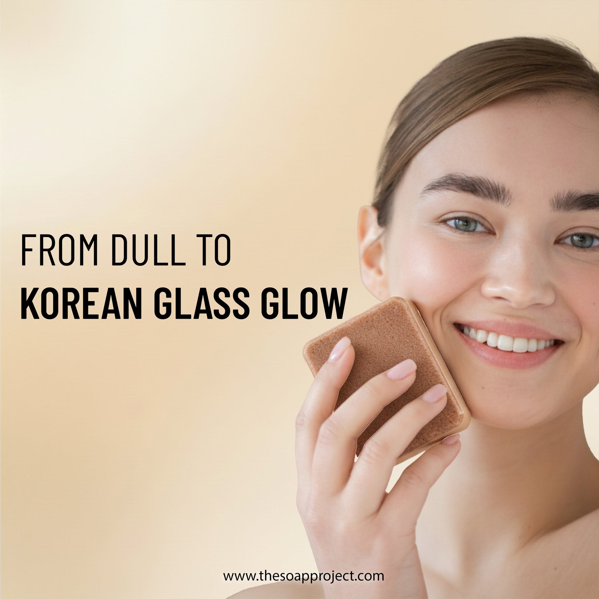KOREAN GLOW SOAP - SANDALWOOD & SAFFRON (DE-TAN SOAP)